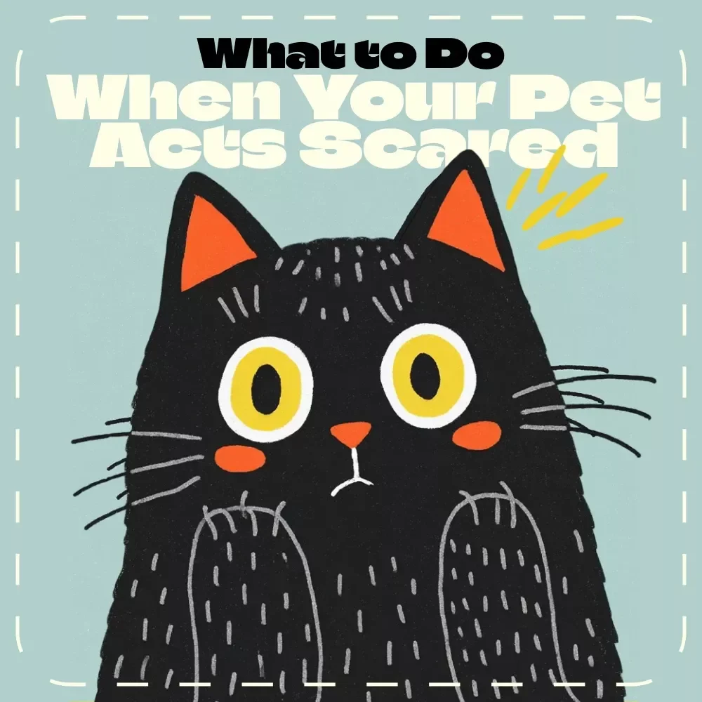 What to Do When Your Pet Acts Scared | Pet Anxiety Relief Guide | Calm & Confidence eBook for Dogs & Cats | Digital Download