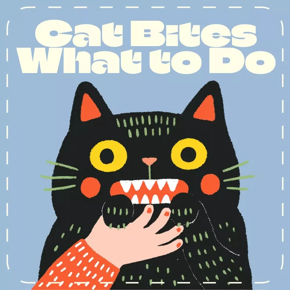 Cat Bites What to Do | Digital Guide for Cat Owners | Cat Bite Treatment, First Aid, Prevention, and Safety eBook | Pet Care PDF Download