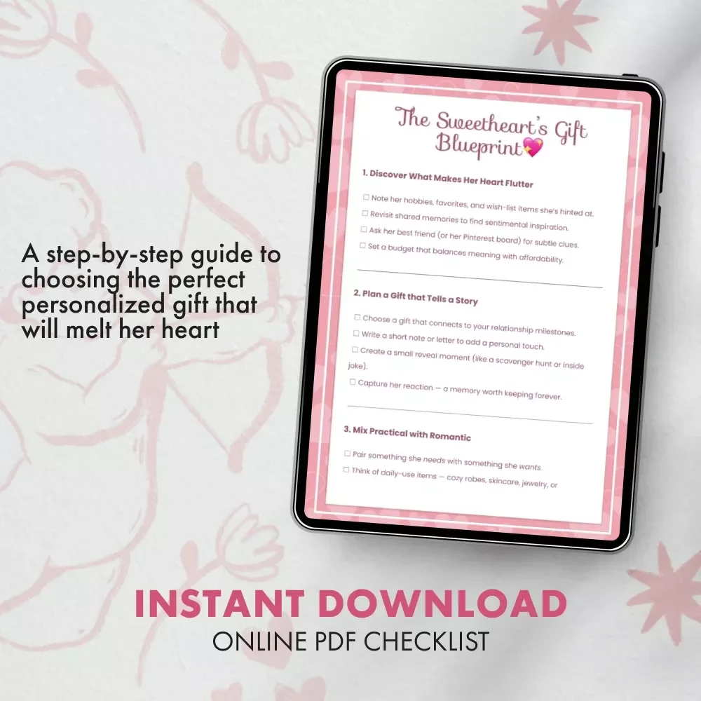 The Sweetheart’s Gift Blueprint: The Ultimate Guide to Crafting the Perfect Personalized Gift for Her