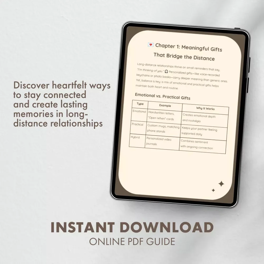 Heartfelt Miles: The Ultimate Guide to Gifts for Long Distance Boyfriend