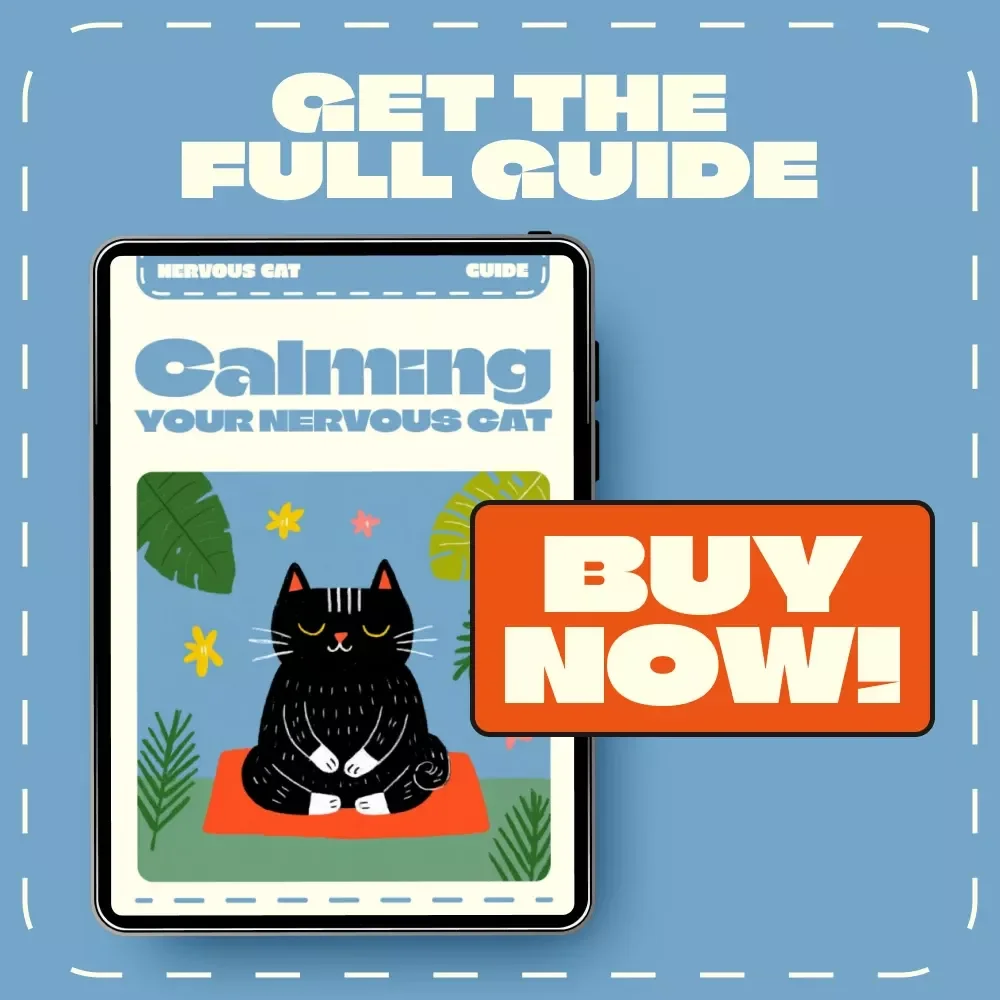 Calming Your Nervous Cat | Gentle Anxiety Relief Guide for Cats | Digital Download for Pet Parents | Step-by-Step Cat Calming Techniques | Behavioral Training & AI Support for Feline Anxiety
