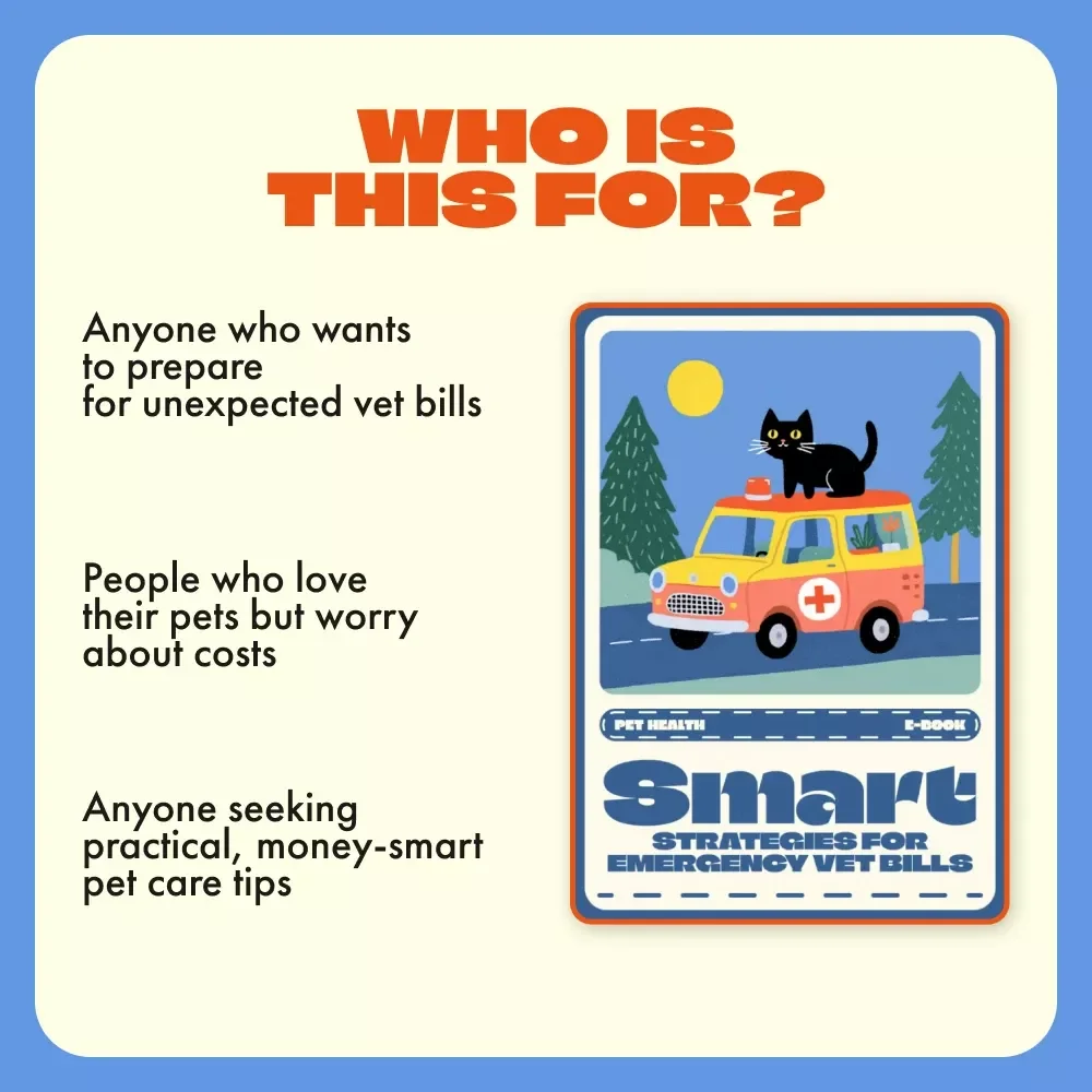 Smart Strategies for Emergency Vet Bills | Digital eBook for Pet Owners | Financial Planning for Emergency Vet Bills | Pet Budget & Insurance Guide for Pet Parents