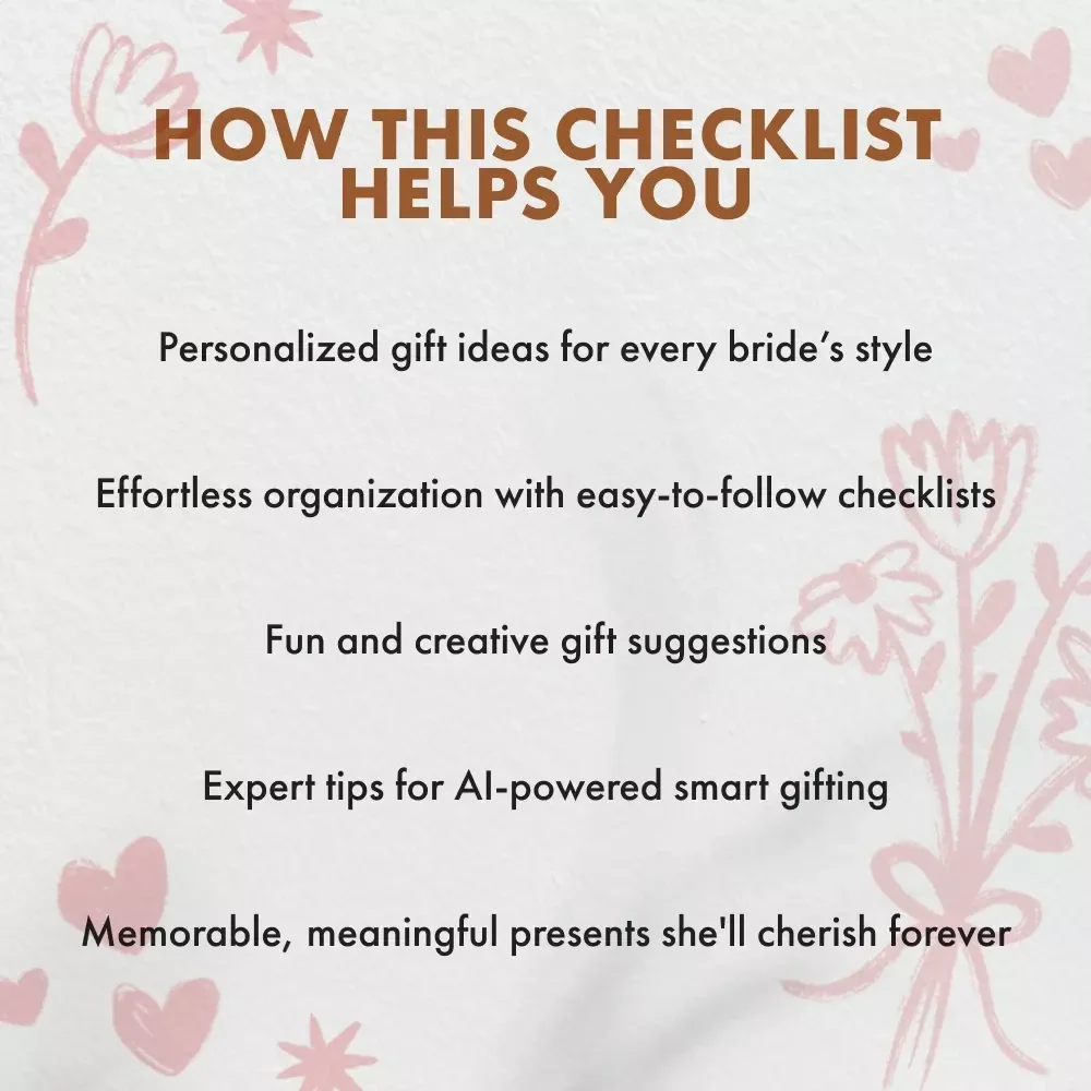 The Bride’s Gift Gameplan: The Ultimate Digital Guide to Perfect Wedding Presents