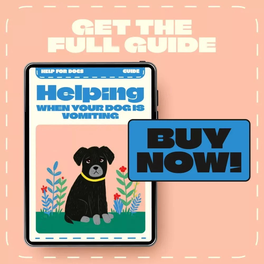 Helping When Your Dog is Vomiting | Dog Health eBook, Pet Care Guide, Digital Download for Dog Owners