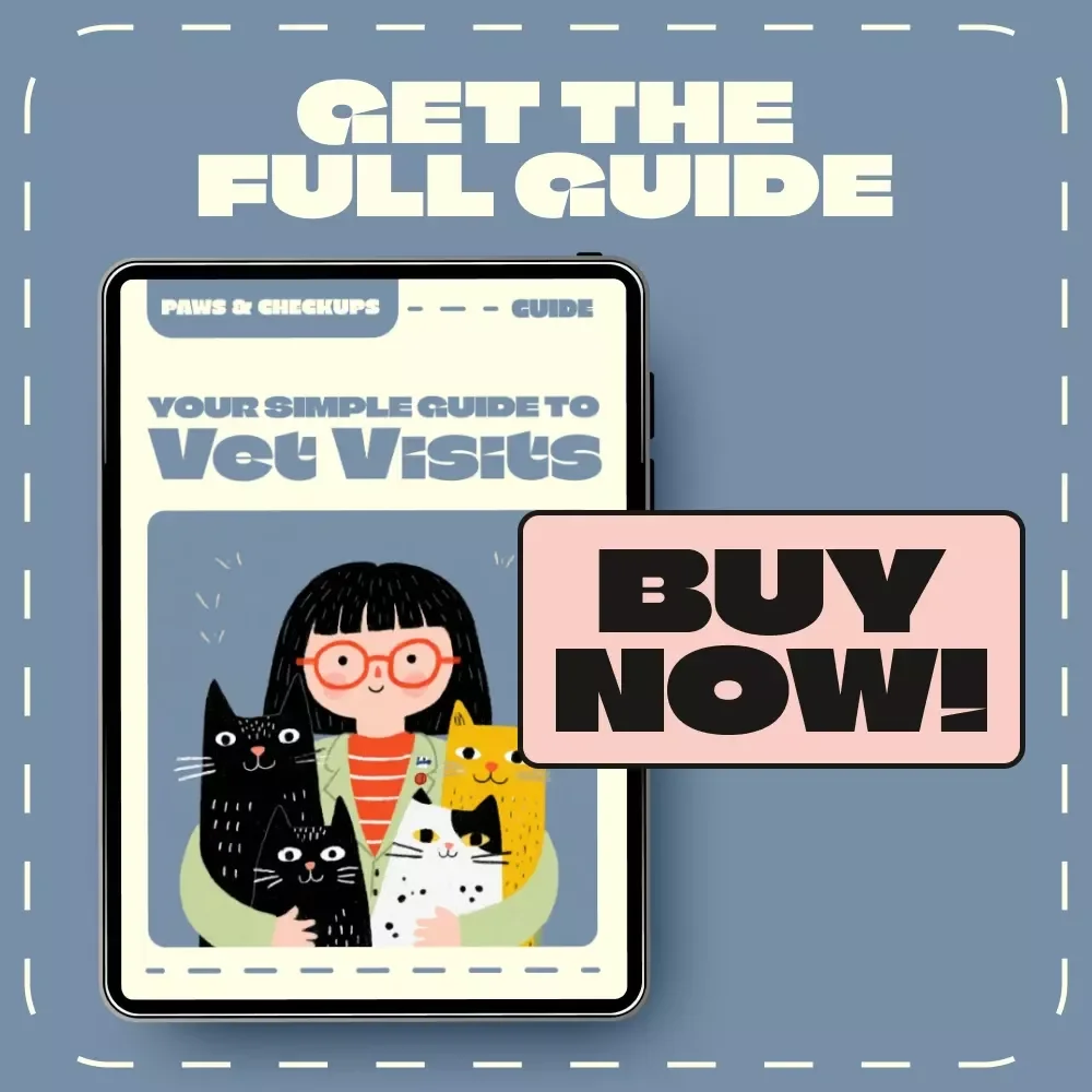 Paws & Checkups: Your Simple Guide to Vet Visits | Digital Pet Care Guide for Responsible Owners | How Often to Visit the Vet eBook