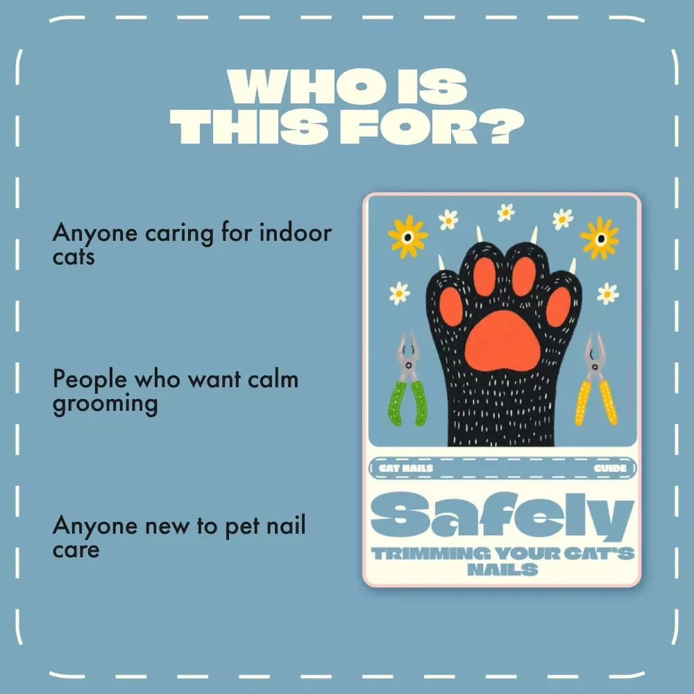 Safely Trimming Your Cat’s Nails | How to Trim Cat Nails Safely | Step-by-Step Cat Nail Trimming Guide for Pet Owners