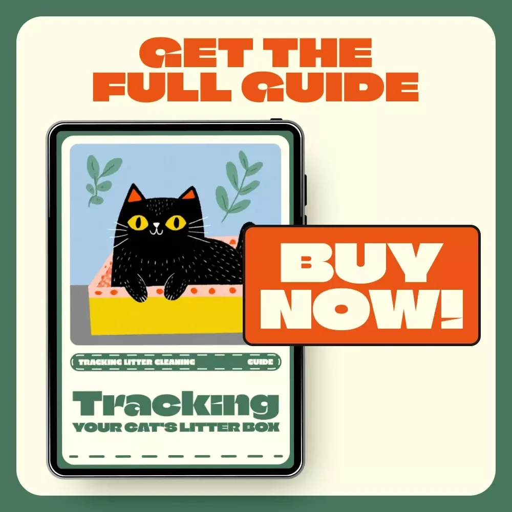 Tracking Your Cat’s Litter Box | Digital Cat Care Guide for tracking litter cleaning | Smart Litter Box Tracking, Cleaning Routine & AI Monitoring Tips | Printable & Downloadable PDF