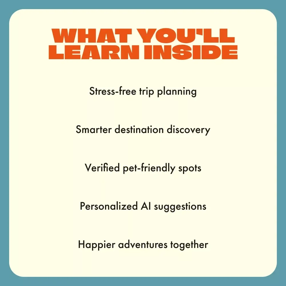 Using AI to Discover the Best Pet-Friendly Spots | Digital eBook Guide for Pet Lovers | Using AI to Find Pet Friendly Places for Restaurants, Parks, and Stays