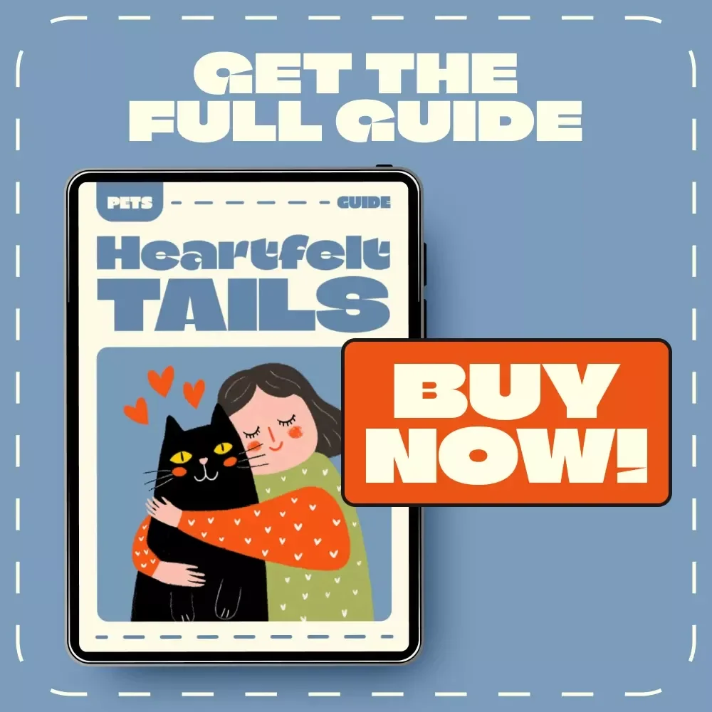 Heartfelt Tails | Pet Bonding Guide for Animal Lovers | Digital Download with Tips for Bonding with a Pet, Building Trust & Strengthening Your Connection