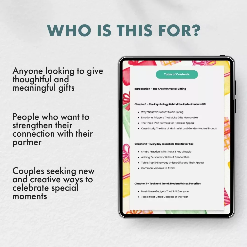 The Gift Checklist for Couples - Thoughtful and Unique Gift Ideas for Every Relationship