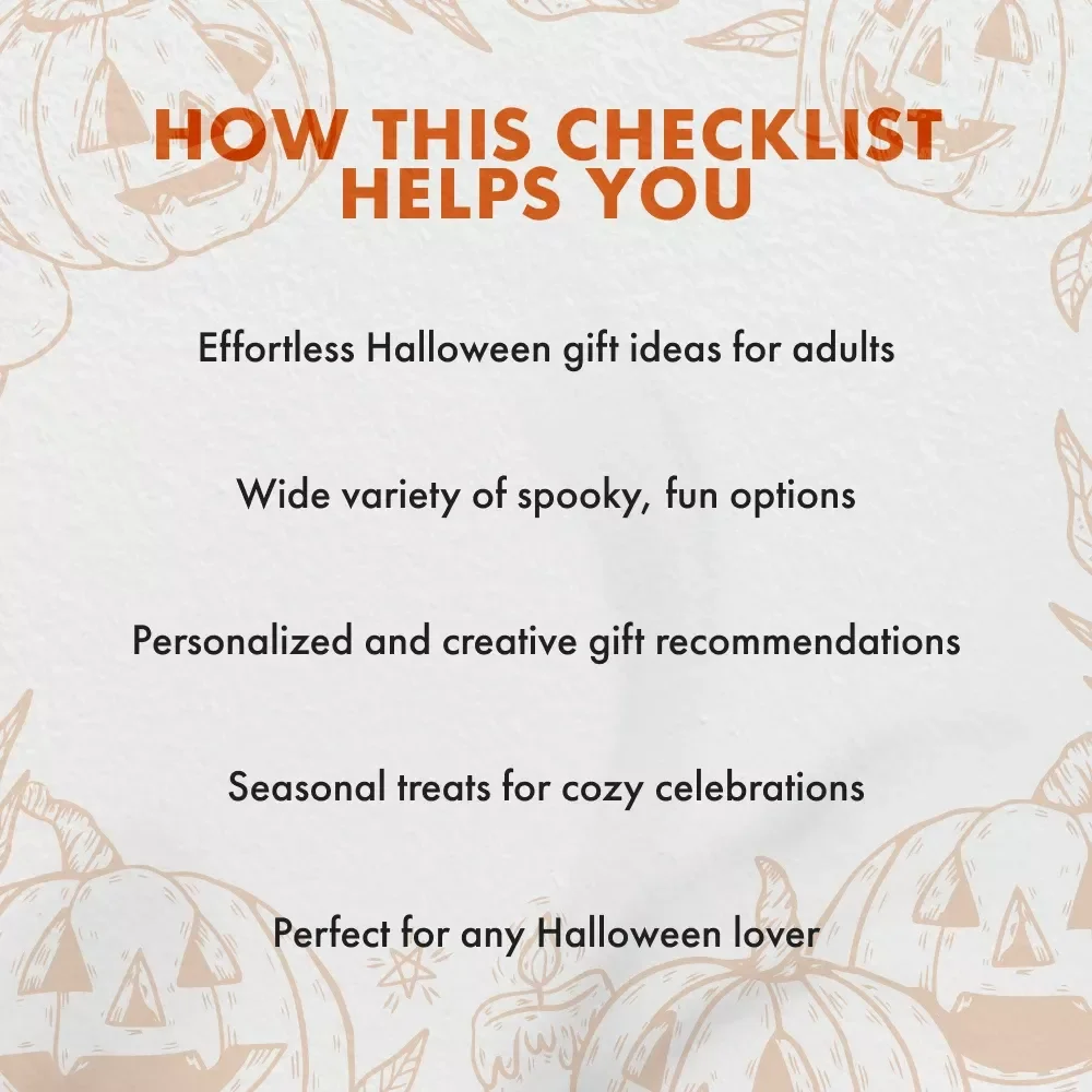 Spooktacular Halloween Gifts for Adults: The Ultimate Checklist - Spooky Gift Guide for All Ages