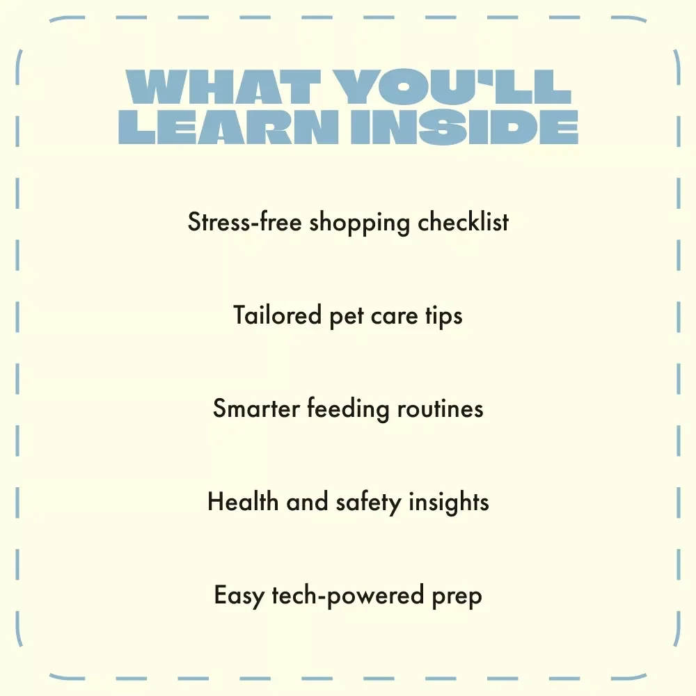 Complete Pre-Pet Adopting Shopping Guide | Digital eBook for New Pet Owners | What to Buy Before Bringing a Pet Home | Printable Checklist & AI Pet Prep Tips
