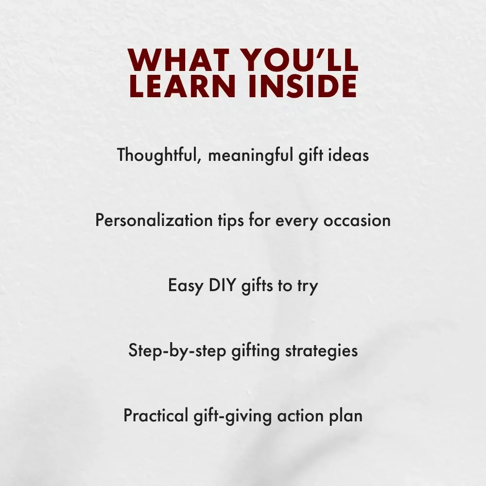 The Guide on Gifts She’ll Remember Forever: The Ultimate eBook for Holiday Gifts for Women