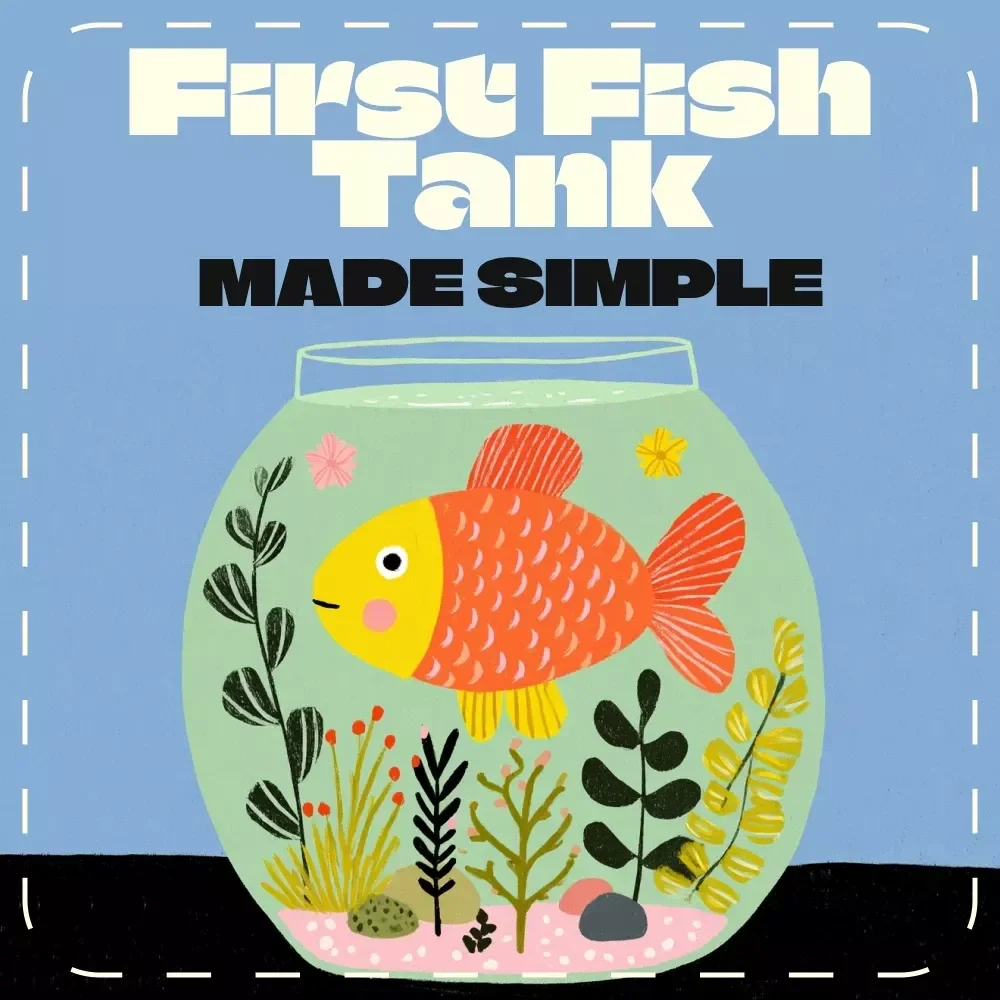 Your First Fish Tank Made Simple | Beginner’s Aquarium Guide | Digital Download eBook for New Fish Keepers | Step-by-Step Setup, Care & Maintenance Checklist