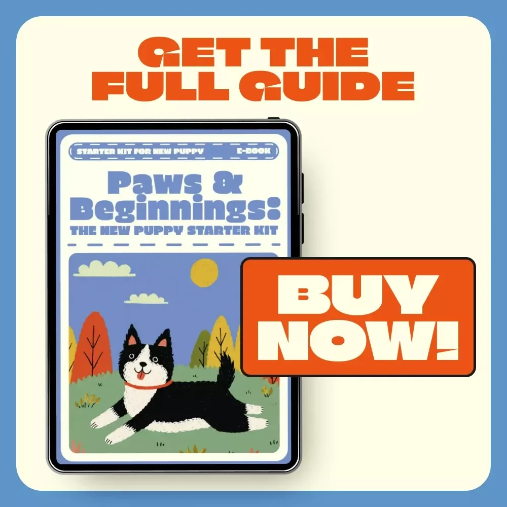 Paws & Beginnings: The New Puppy Starter Kit | Ultimate Starter Kit for New Puppy | Puppy Care, Training, Nutrition & AI Tools eBook Download