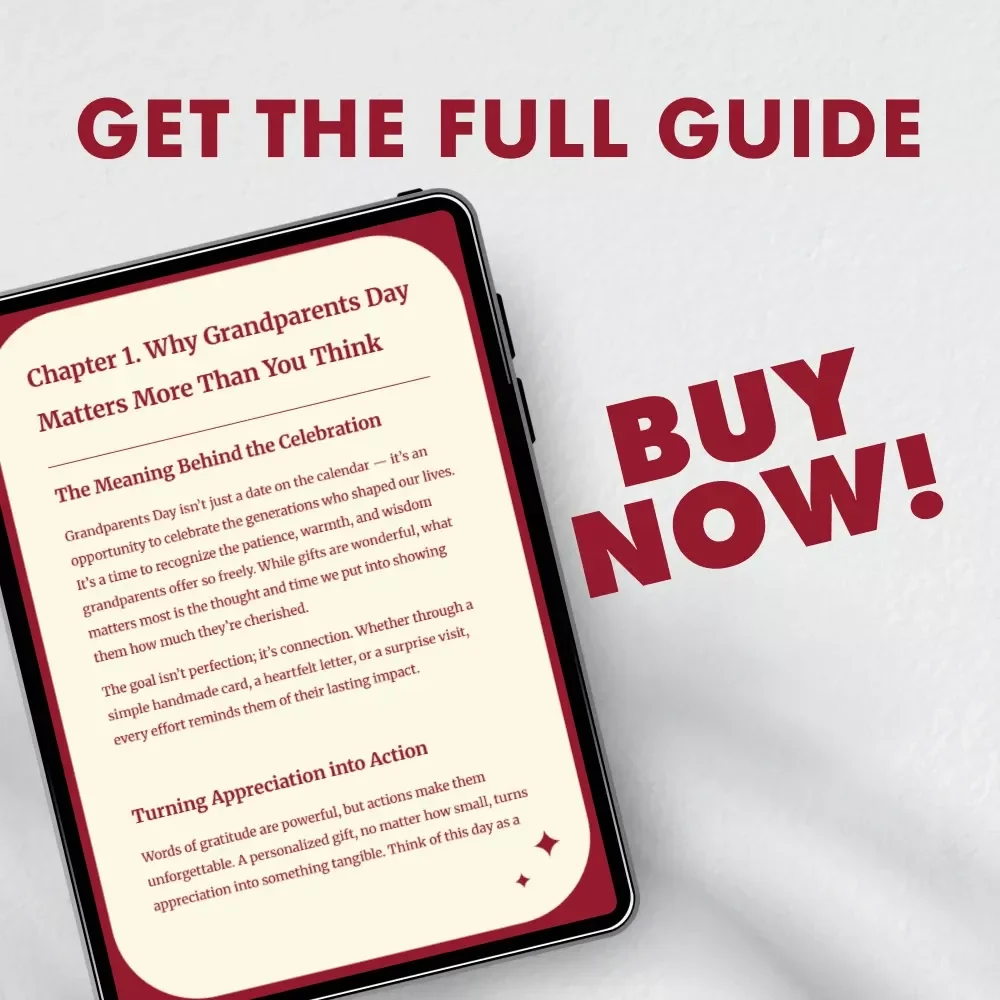 Grandparents Day Gifts That Warm Every Heart: The Ultimate Guide to Thoughtful Presents