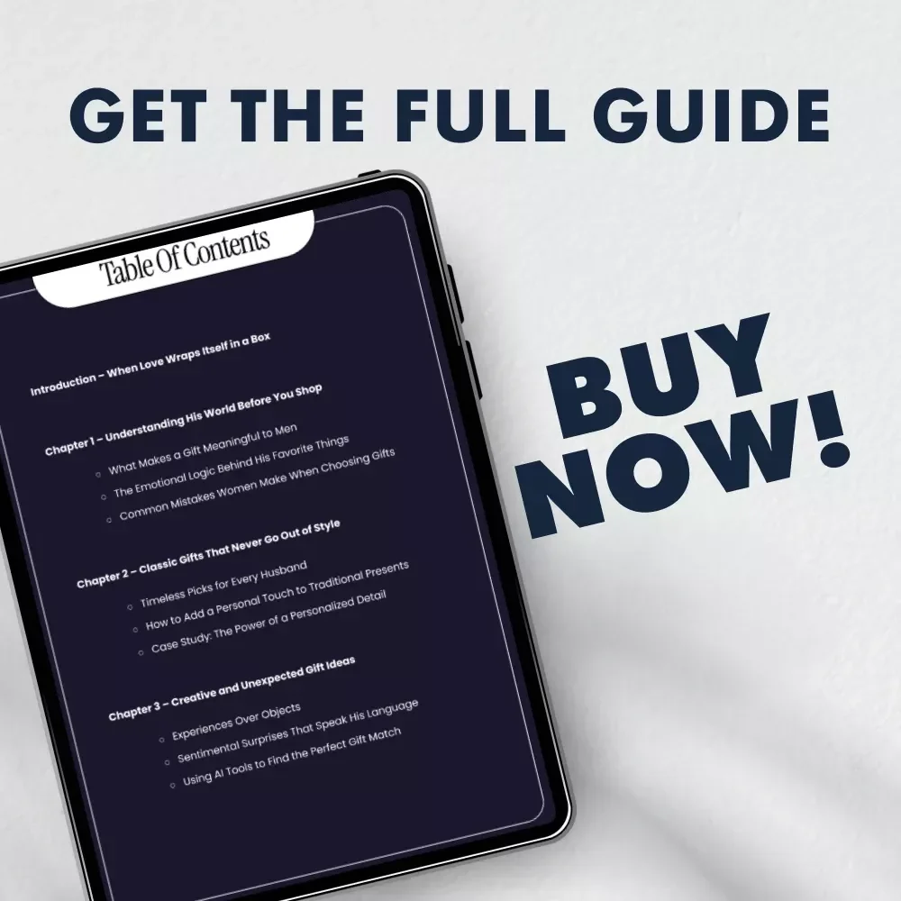 Holiday Gifts for Husband to Make Him Smile - The Ultimate Gift Guide eBook