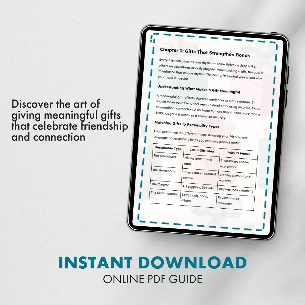 Gifts That Speak Friendship: Heartfelt Friendship Gift Ideas for Every Connection