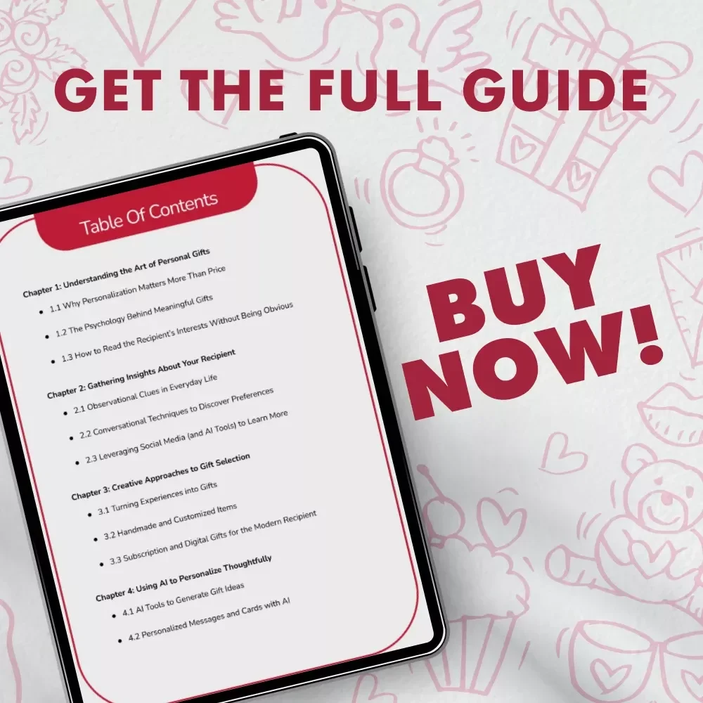 The Heartfelt Holiday: How to Pick Gifts That Truly Connect - Personalized Gift Guide for Meaningful Holiday Presents