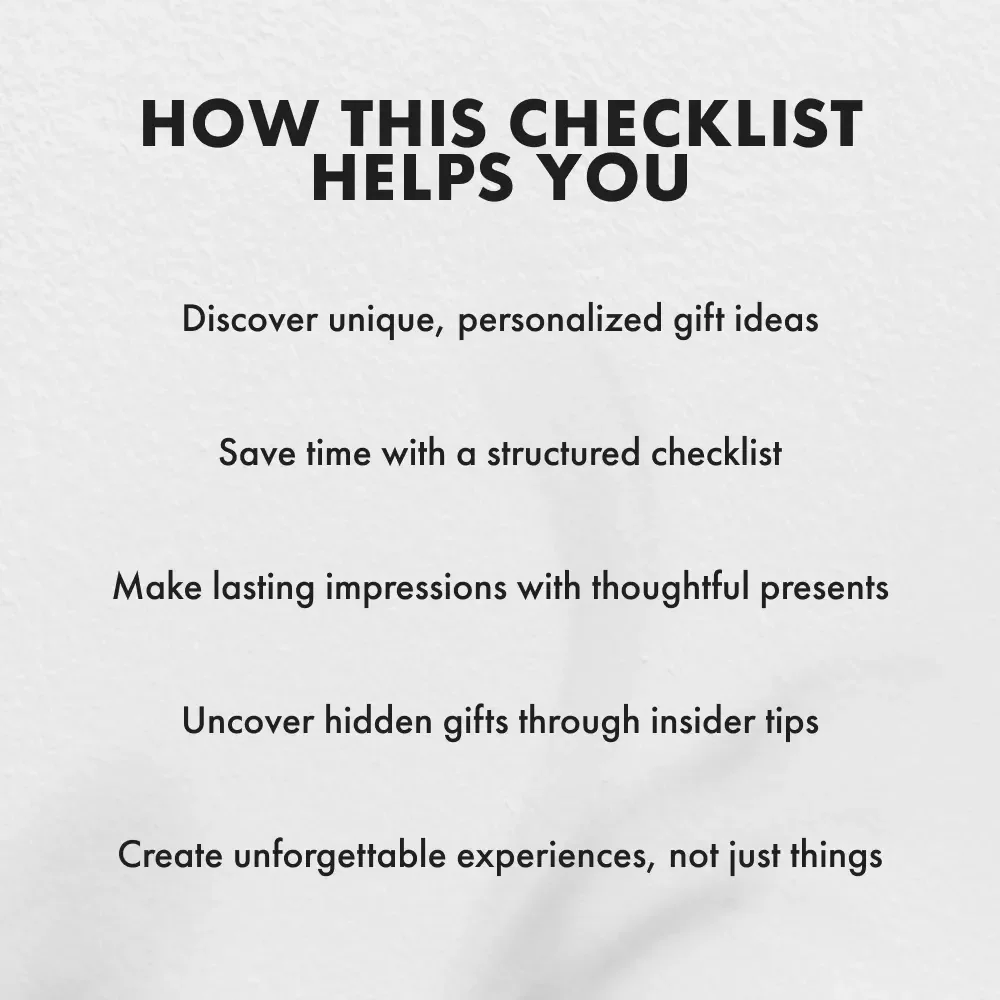 How to Find a Gift for Someone Who Has Everything - Ultimate Guide & Checklist for Creative Gift Ideas