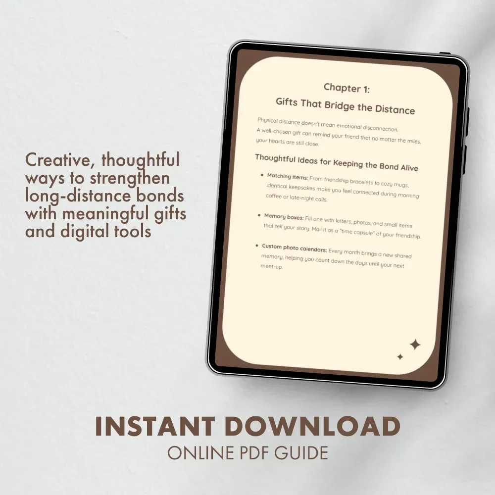 Together Apart: The Ultimate Guide for Long Distance Friendship Gifts