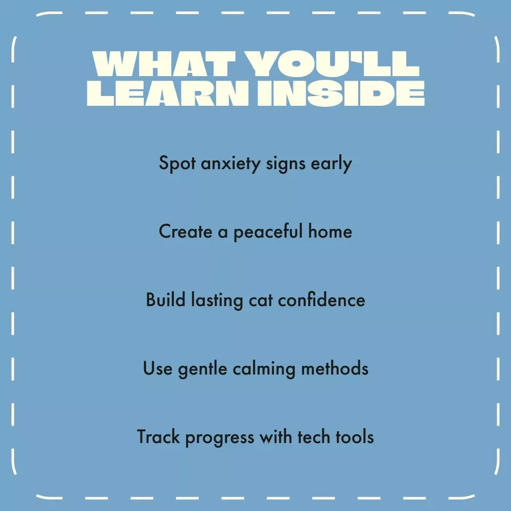 Calming Your Nervous Cat | Gentle Anxiety Relief Guide for Cats | Digital Download for Pet Parents | Step-by-Step Cat Calming Techniques | Behavioral Training & AI Support for Feline Anxiety