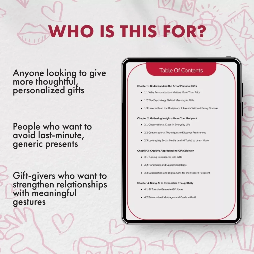 The Heartfelt Holiday: How to Pick Gifts That Truly Connect - Personalized Gift Guide for Meaningful Holiday Presents