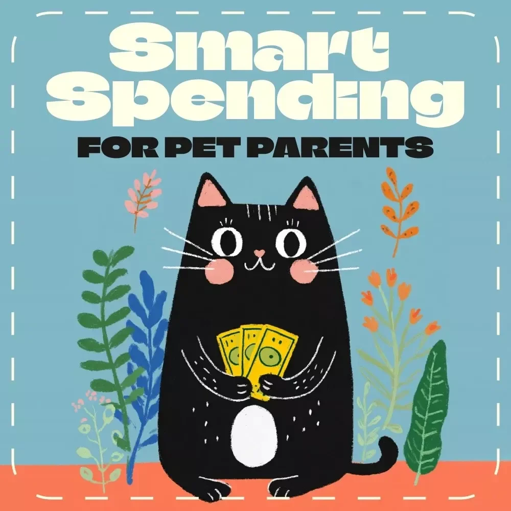 Smart Spending for Pet Parents | Budget Planner Guide for Pet Owners | Digital Download eBook & Printable Checklist | AI Tools for Smarter Pet Budgeting