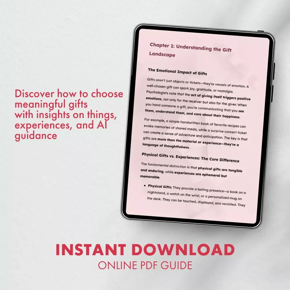 Gift Choices Unwrapped: Deciding Between Things and Experiences – A Comprehensive Guide for Thoughtful Givers