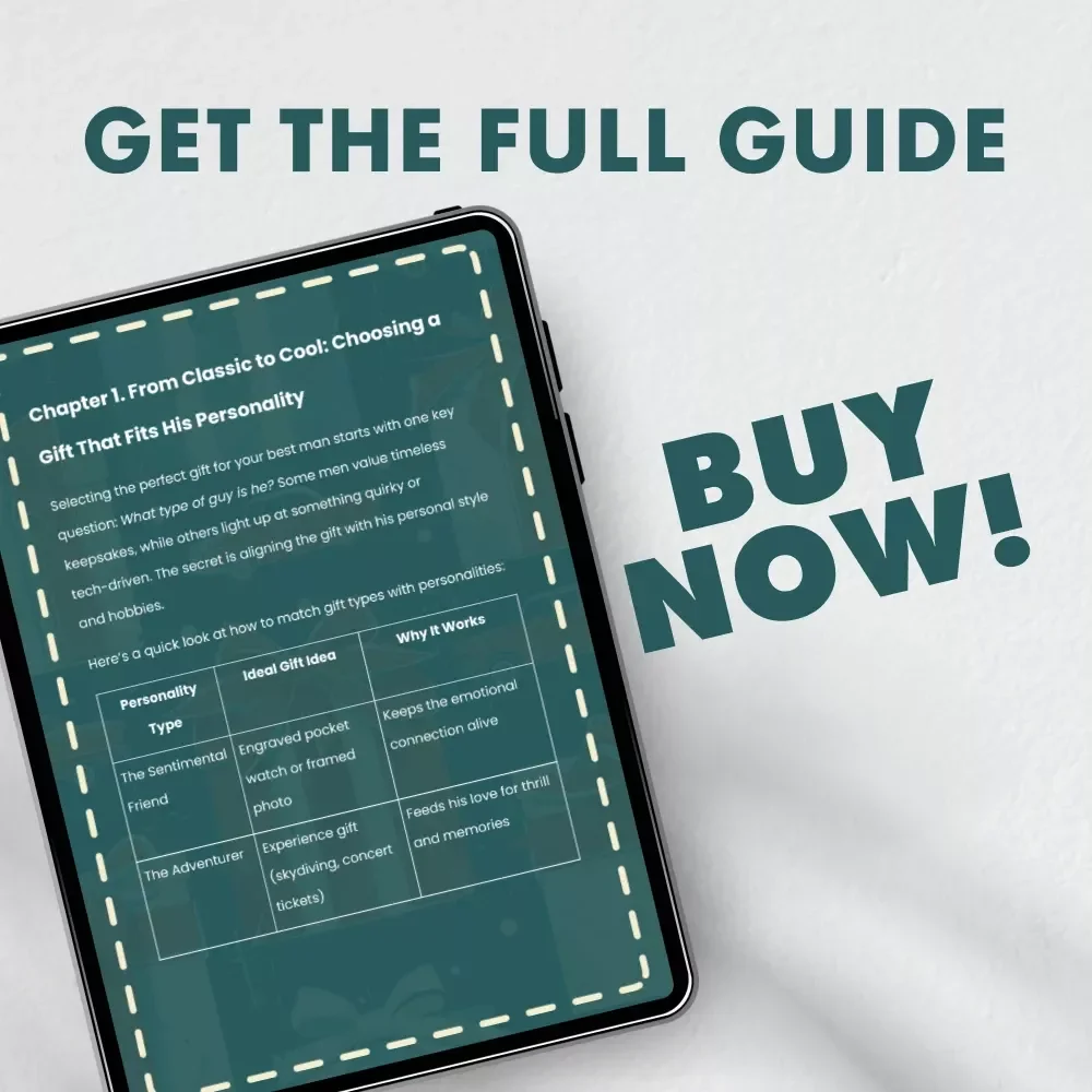 The Best Man Gift Guide He’ll Actually Love | Good Best Man Gift Ideas | Digital Download Gift Inspiration for Groomsmen & Weddings