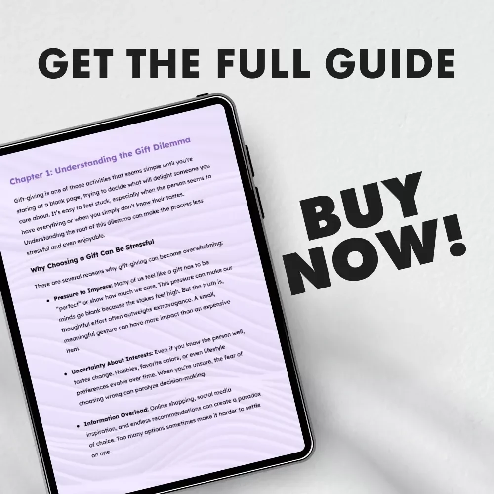 The Gift Puzzle: Smart Strategies for When You Have No Idea What to Give - A Complete Guide to Perfect Gift-Giving