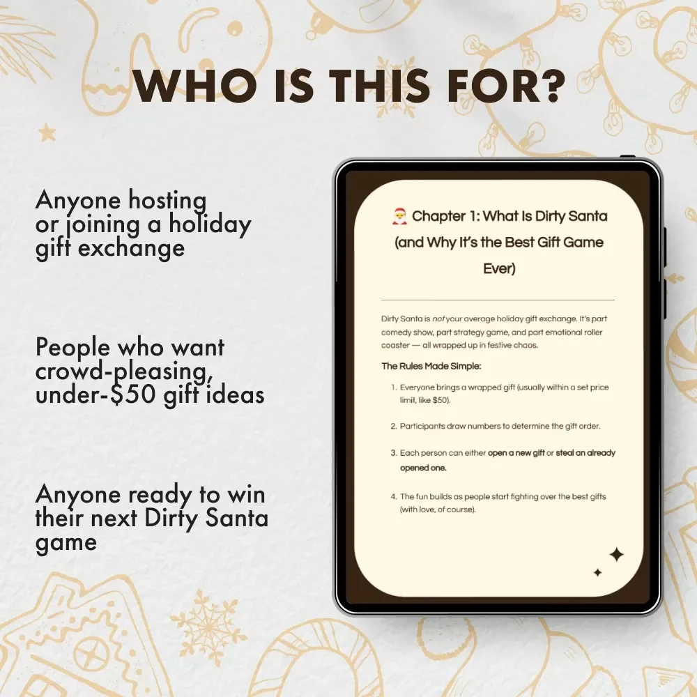The Dirty Santa Gifts Under $50 That Everyone Will Fight For | Ultimate Guide to the Best Dirty Santa Gifts Under $50, Funny & Unique Gift Ideas for Holiday Parties