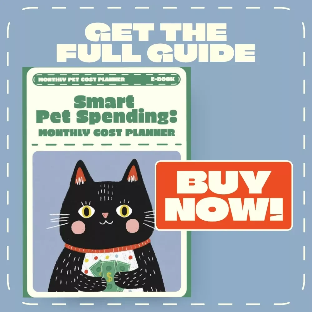 Smart Pet Spending: Monthly Cost Planner | Digital eBook Guide for Pet Owners | Budgeting, AI Tools & Monthly Pet Cost Planner for Dogs, Cats & More