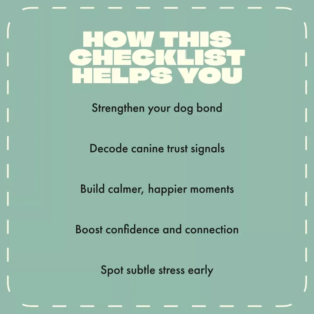 10 Clear Signs Your Dog Truly Trusts You | Printable Pet Owner Checklist | Digital Download | Learn the Signs a Dog Trusts You | Dog Bonding & Training Guide