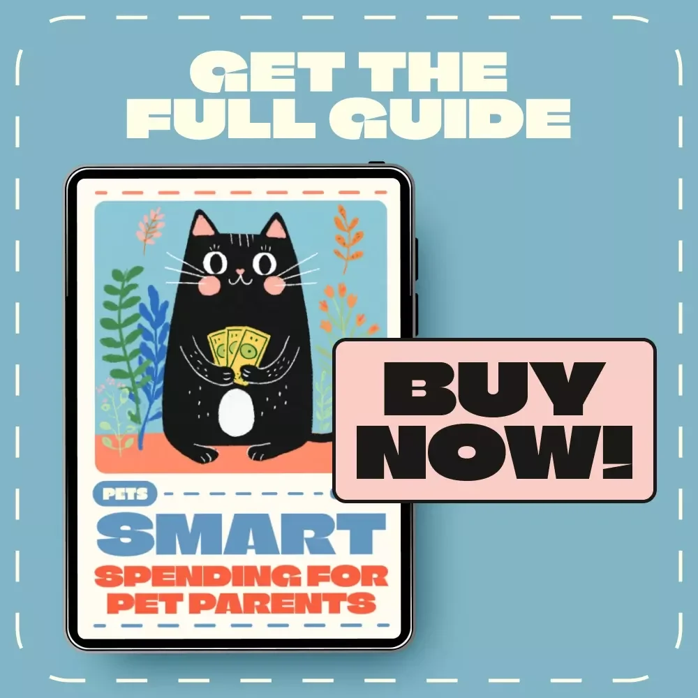 Smart Spending for Pet Parents | Budget Planner Guide for Pet Owners | Digital Download eBook & Printable Checklist | AI Tools for Smarter Pet Budgeting