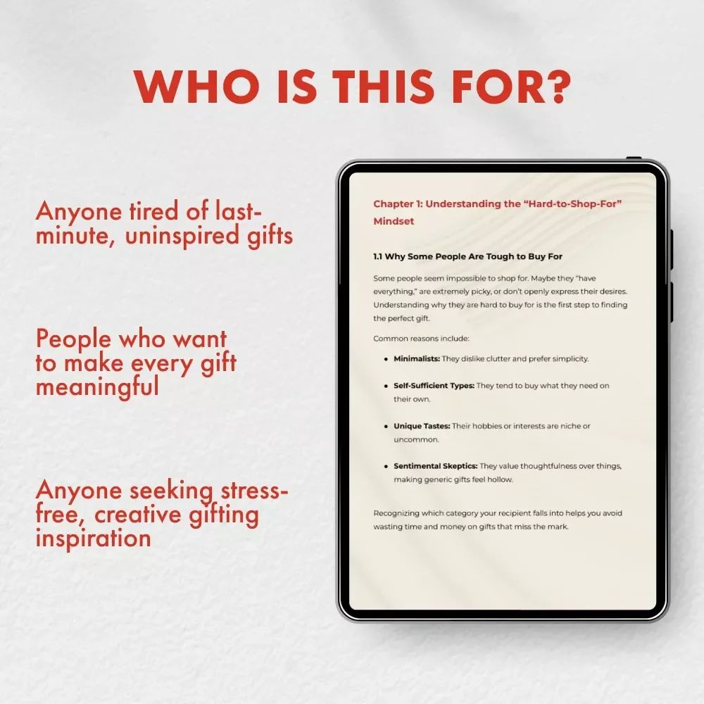 The Art of the Impossible Gift: How to Delight Someone Hard to Shop For | Gift-Giving Guide | How to Choose a Gift for Someone Hard to Shop For | Perfect Gift Ideas for Difficult People