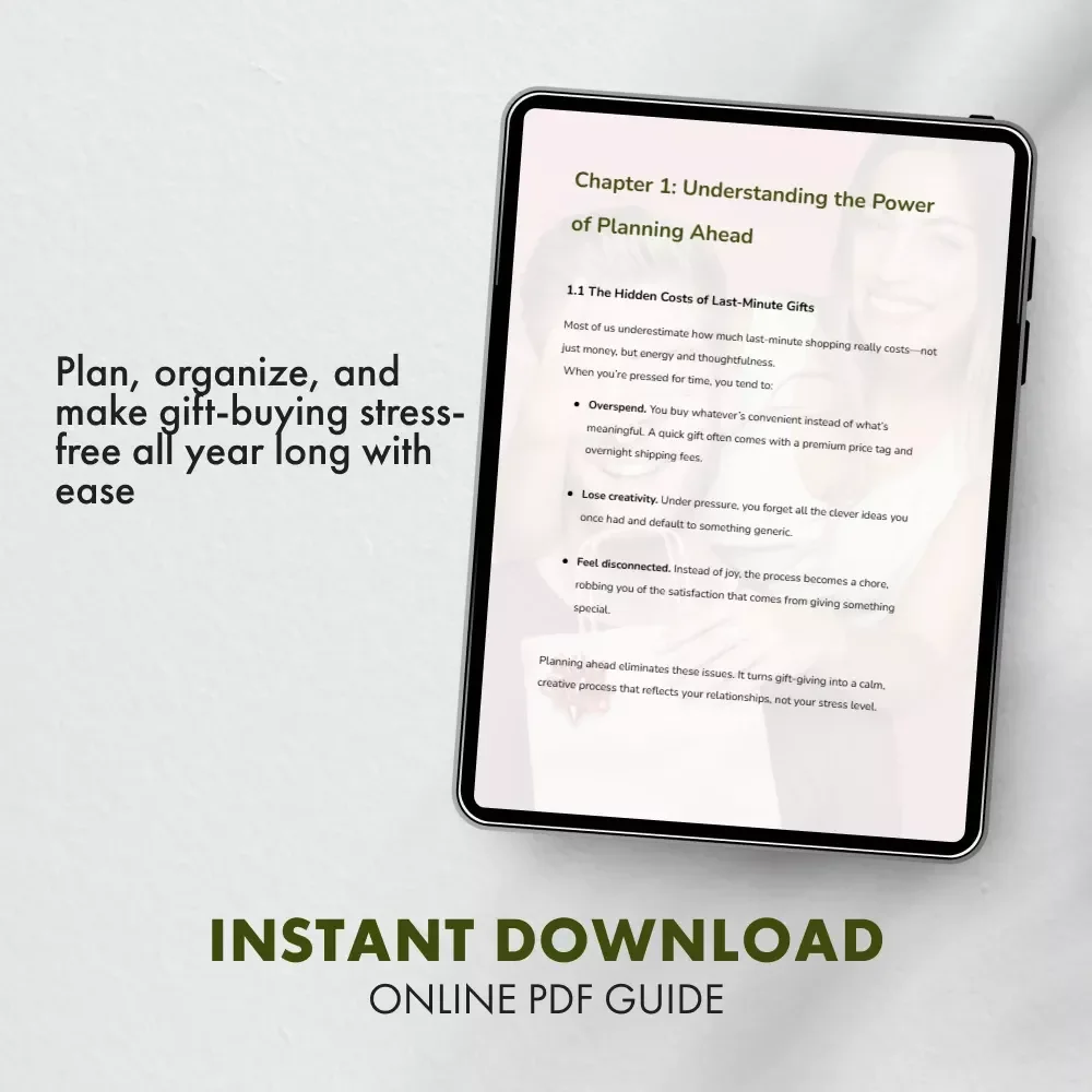 Master Your Gift List: Year-Round Guide – How to Prepare a Gift-Buying Calendar