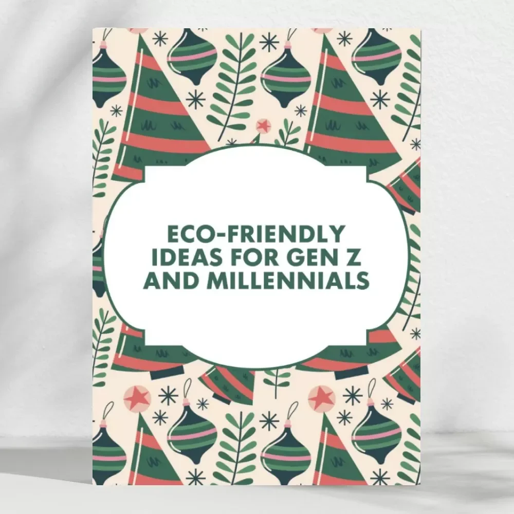 Eco-Friendly Ideas for Gen Z and Millennials | Sustainable Gift Guide eBook | Eco-Friendly Gift Options for Gen Z vs Millennials | Digital Download for Conscious Shoppers