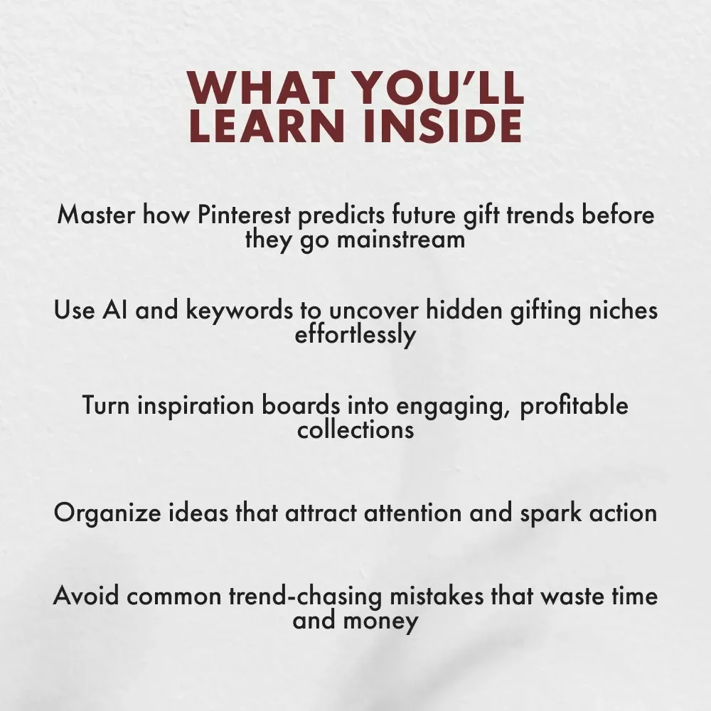 Pin It to Win It for Trending Gift Ideas | Pinterest Guide for Finding Viral Gift Trends, eBook on How to Find Trending Gift Ideas on Pinterest, Digital Download for Creators & Small Businesses