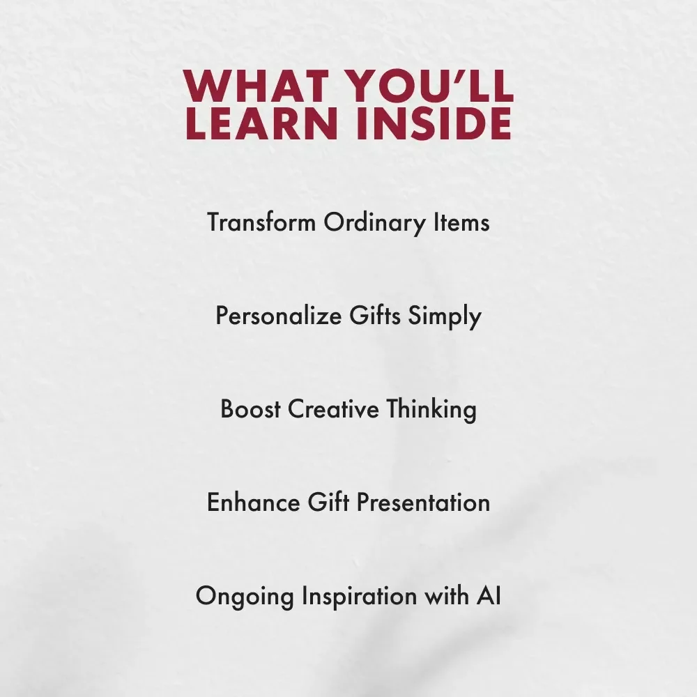 Turning Simple Things into Thoughtful Gifts: How to Turn Everyday Items into Thoughtful Gifts Guide