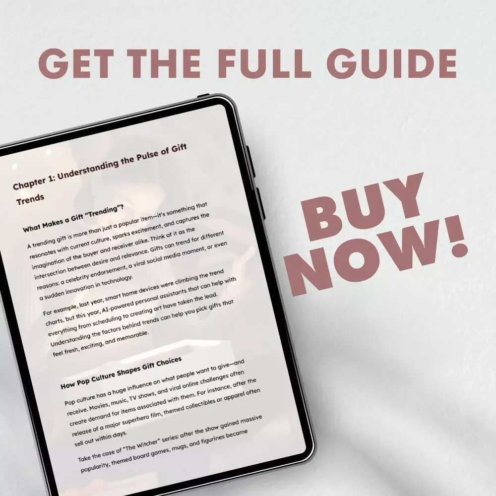 Gift Trends 2025: Your Ultimate Guide to This Year’s Must-Have Surprises | Trending Gifts This Year | Digital Download Guide for Shoppers & Creators