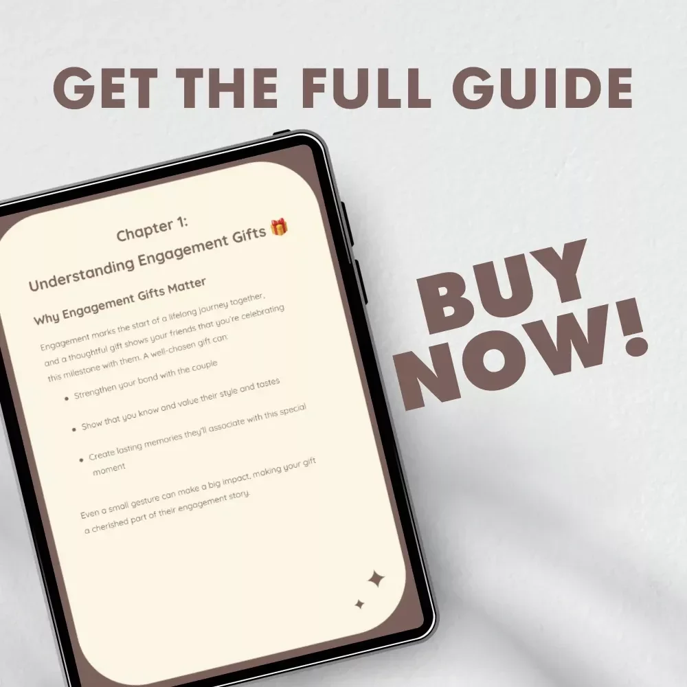 Smart & Thoughtful Engagement Gifts for Friends | Meaningful, Unique & AI-Powered Gift Ideas eBook for Couples, DIY & Personalized Engagement Gift Guide