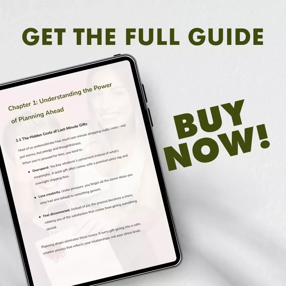 Master Your Gift List: Year-Round Guide – How to Prepare a Gift-Buying Calendar