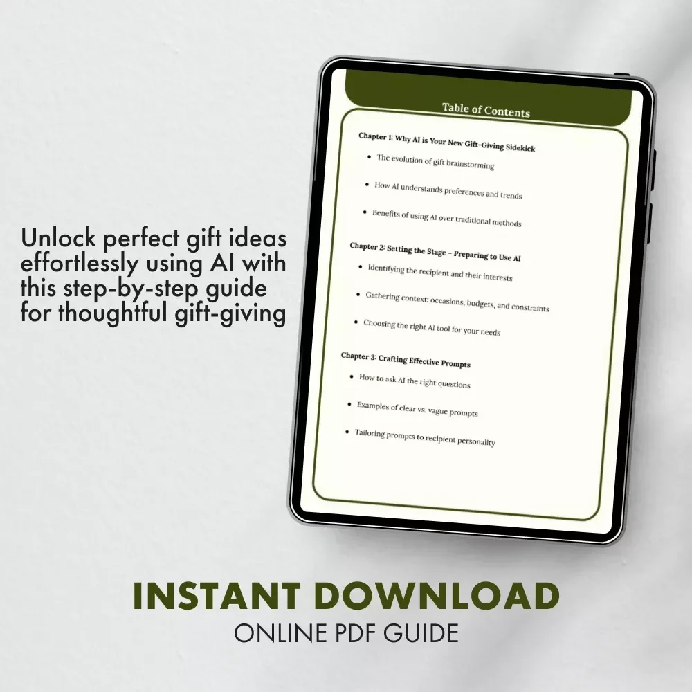 AI Gift Genie: Unlock Perfect Gift Ideas in Minutes - The Ultimate Digital Guide for Effortless Gift-Giving
