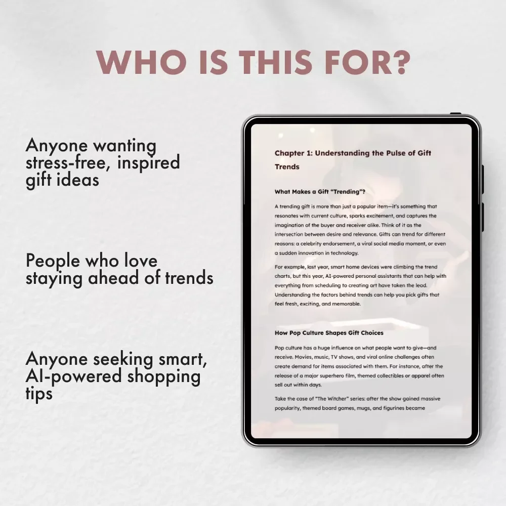 Gift Trends 2025: Your Ultimate Guide to This Year’s Must-Have Surprises | Trending Gifts This Year | Digital Download Guide for Shoppers & Creators