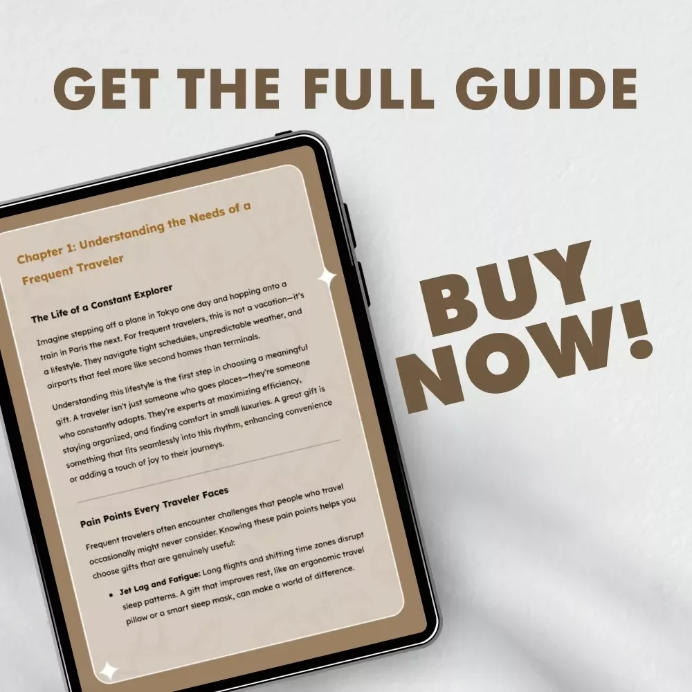 Jet-Set Joy: Smart Gifts for the Frequent Traveler | Digital Guide for Travel Lovers | What to Buy for Someone Who Travels a Lot | Gift Ideas for Frequent Flyers