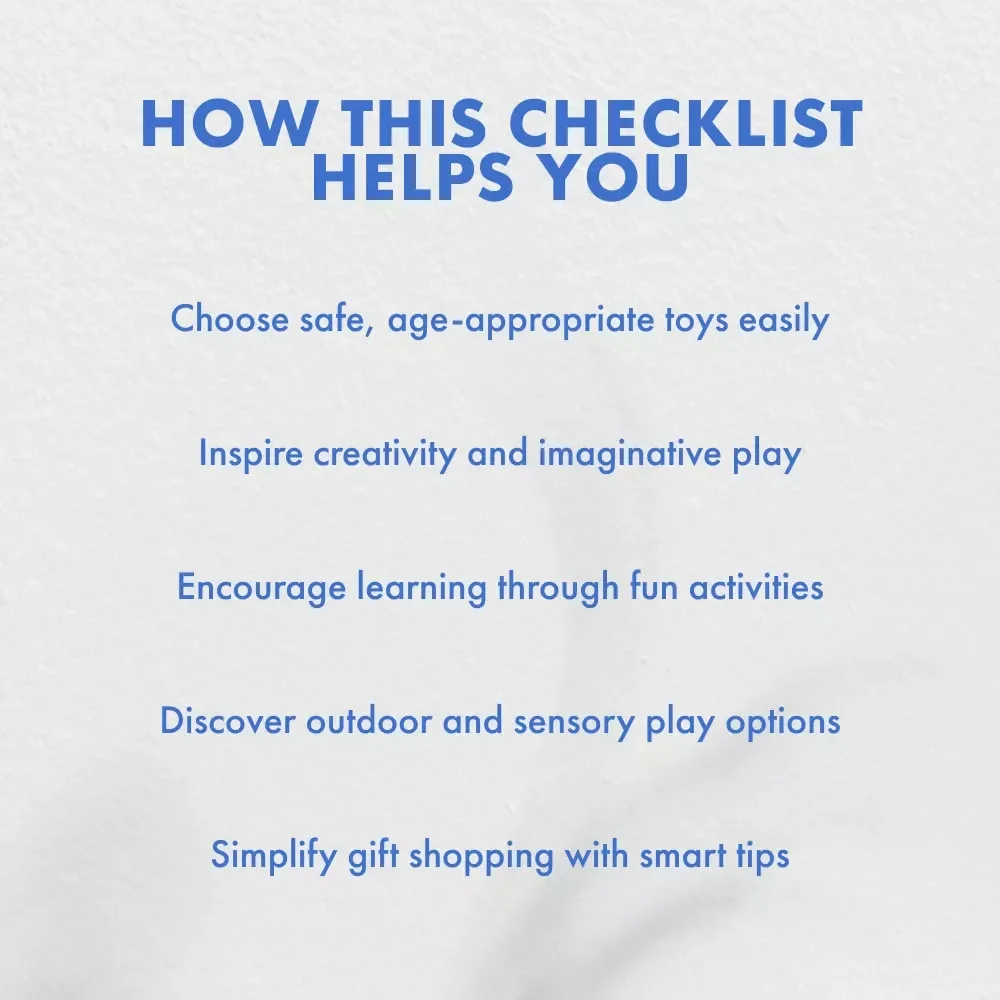 Tiny Treasures for Happy Toddlers: Ultimate Checklist & Tips for Gifts for Toddlers | Digital Download Guide