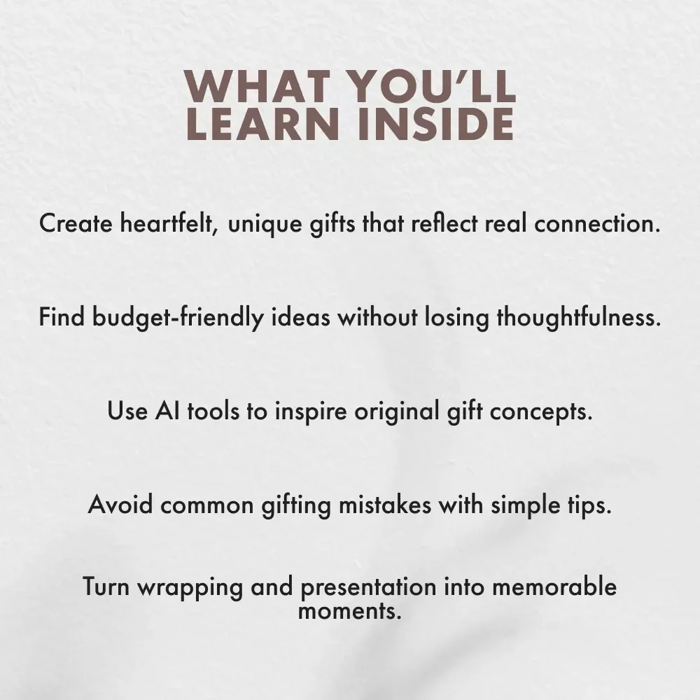 Smart & Thoughtful Engagement Gifts for Friends | Meaningful, Unique & AI-Powered Gift Ideas eBook for Couples, DIY & Personalized Engagement Gift Guide