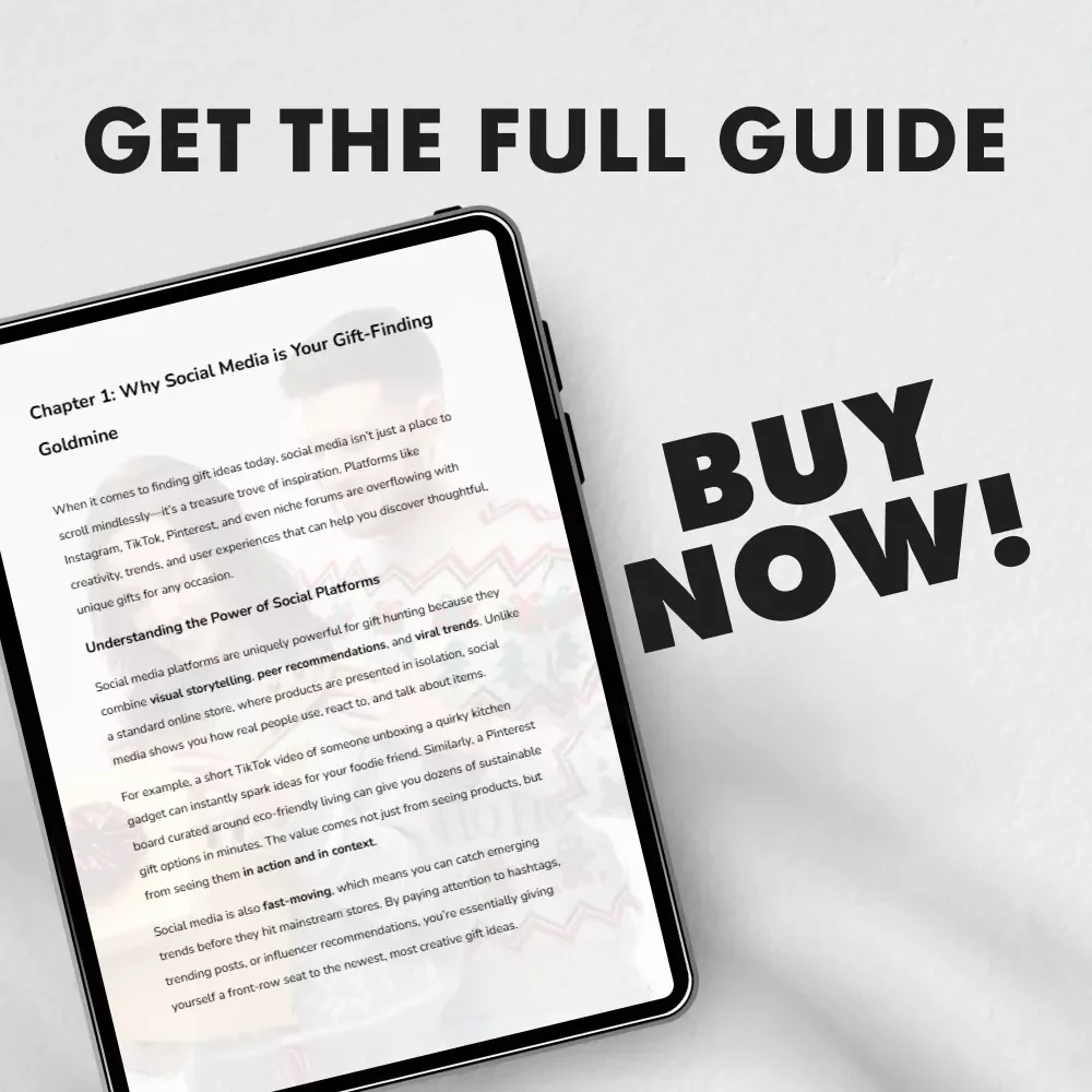 Scroll, Swipe, Surprise: Social Media Gift Guide – How to Find Gift Ideas on Social Media