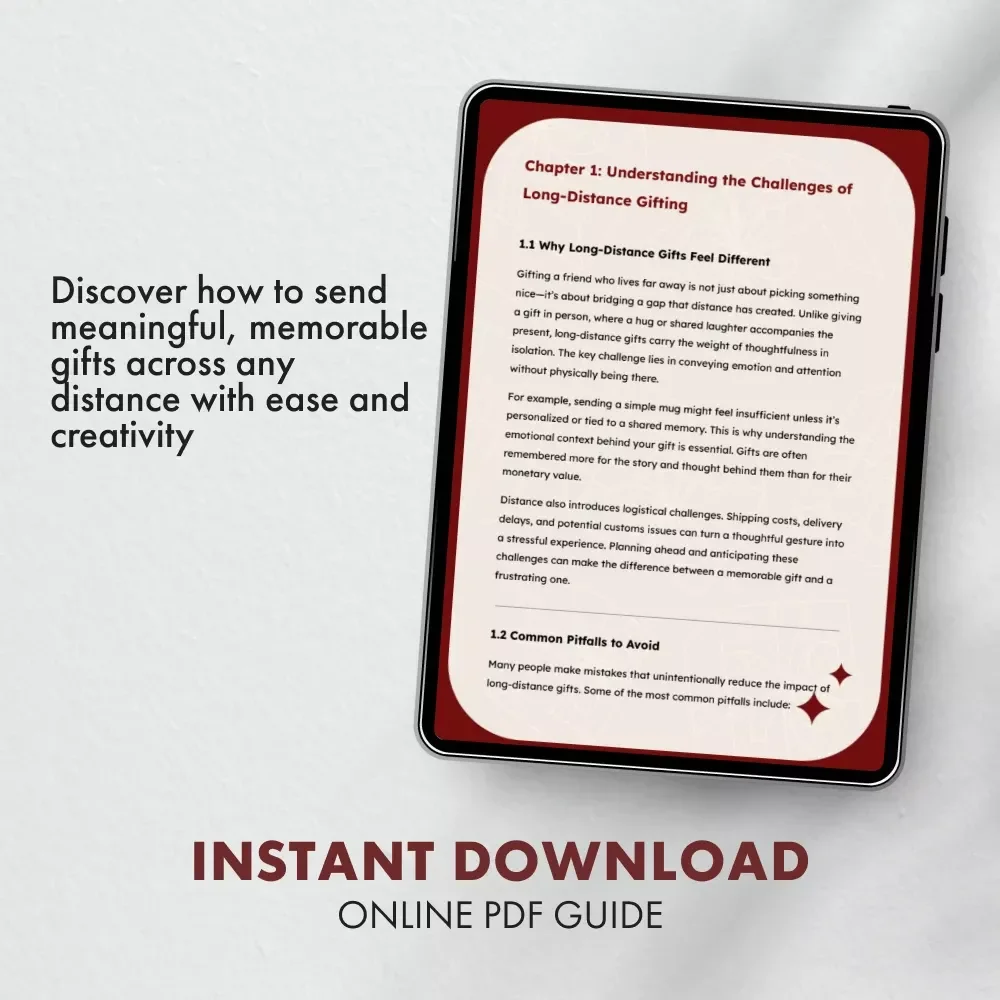 Distance Doesn’t Matter: Smart Ways to Send Gifts to Friends Far Away | Digital Guide for Long-Distance Gift Giving | How to Get Gifts for Friends Who Live Far Away